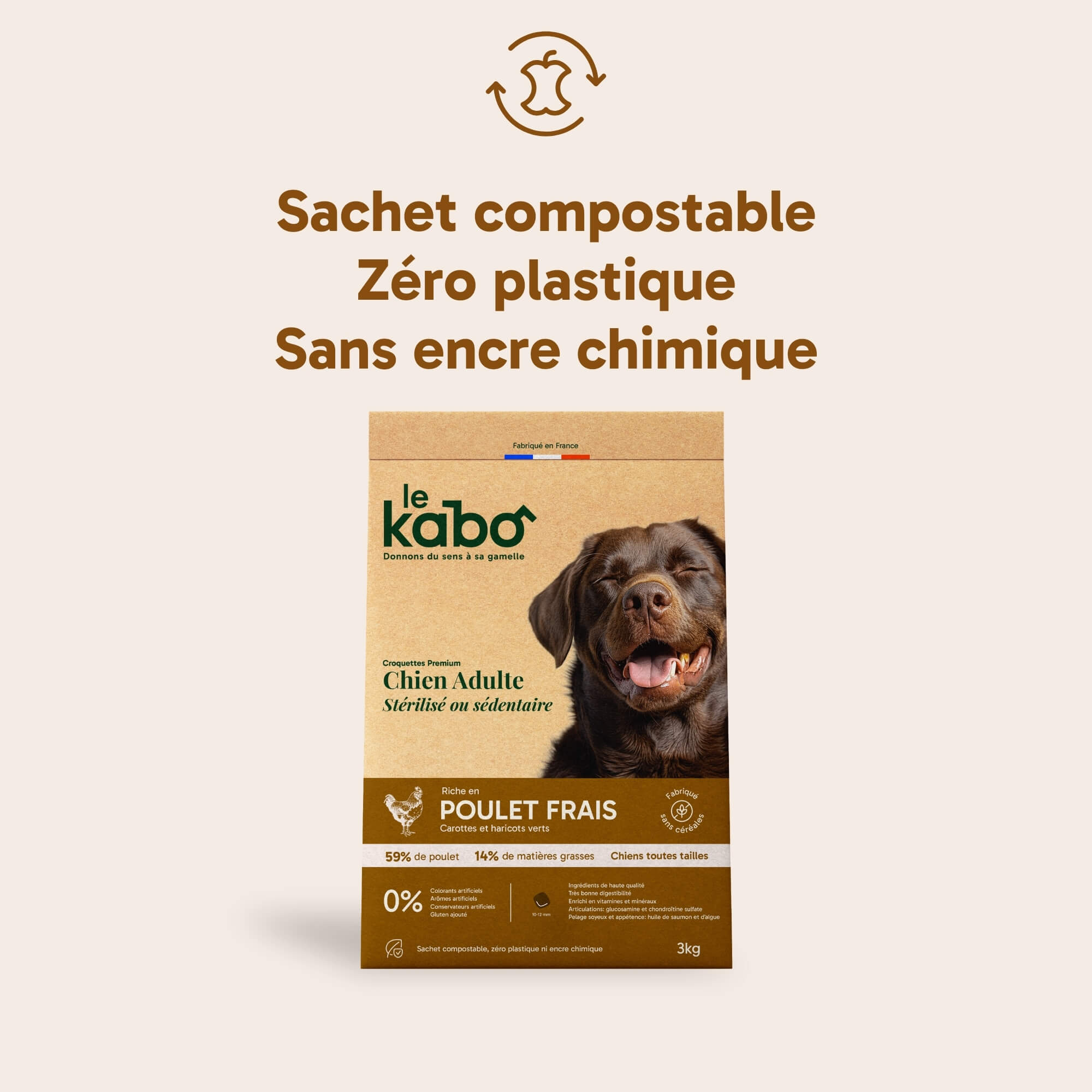 Croquettes pour chien stérilisé - poulet