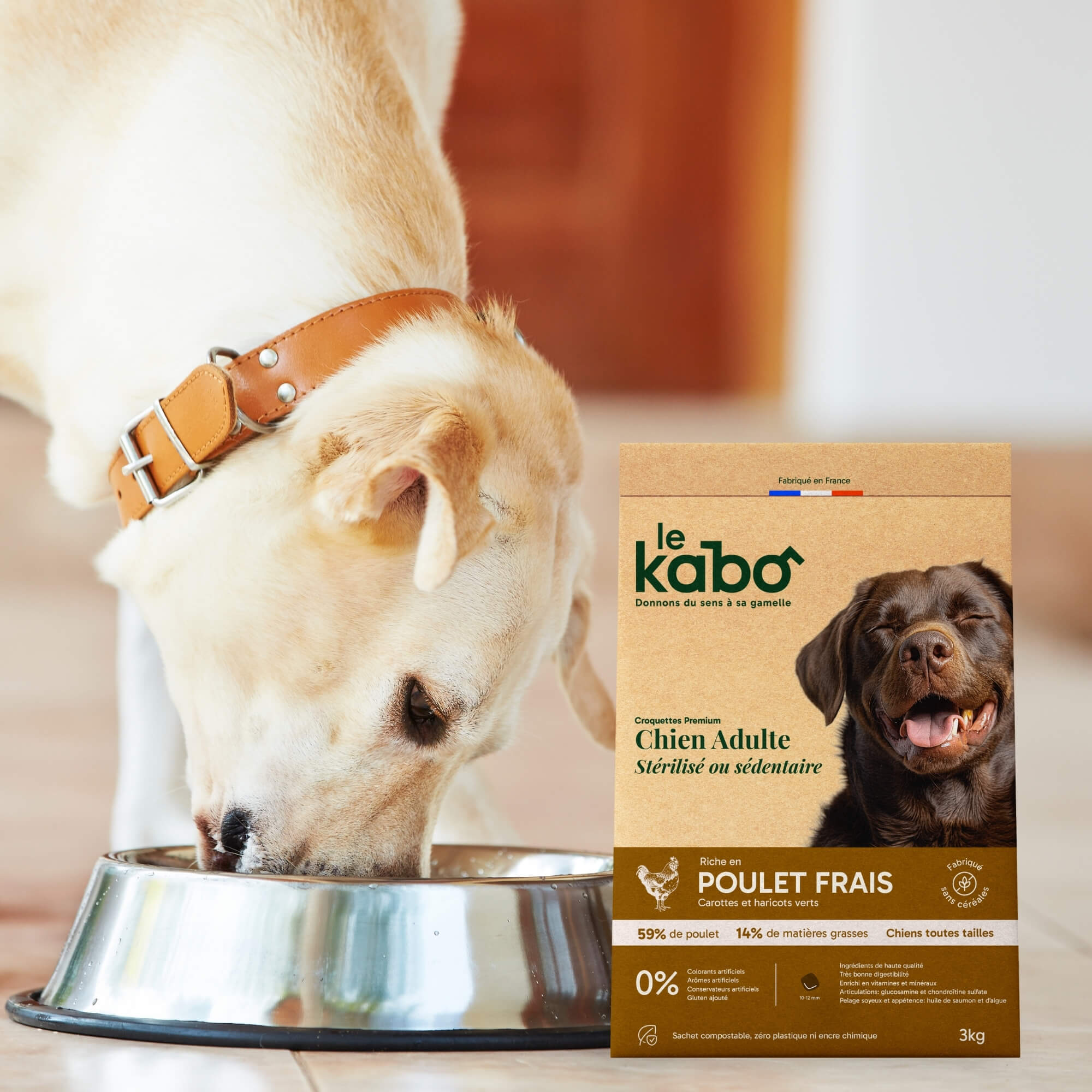 Croquettes pour chien stérilisé - poulet