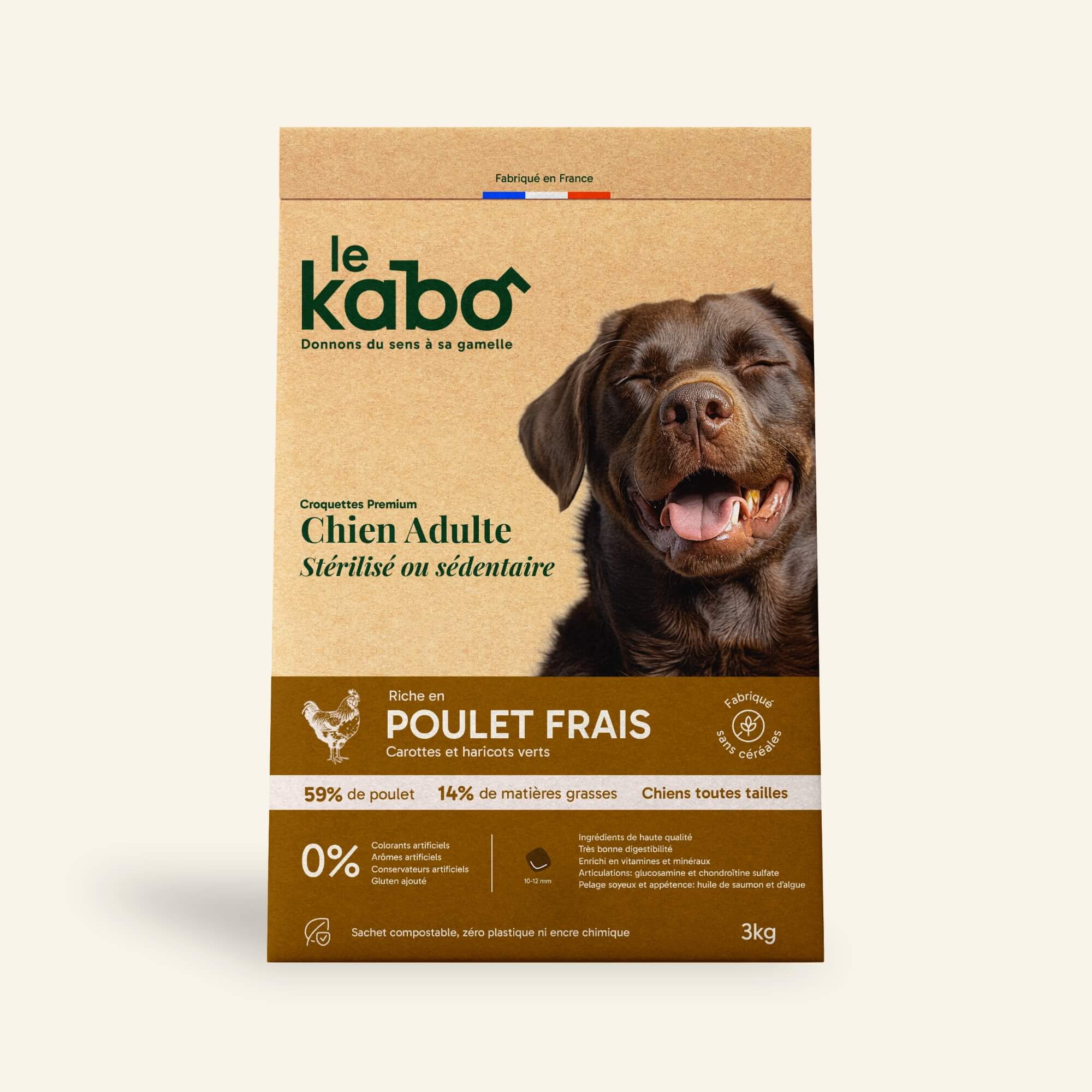 Croquettes pour chien stérilisé - poulet