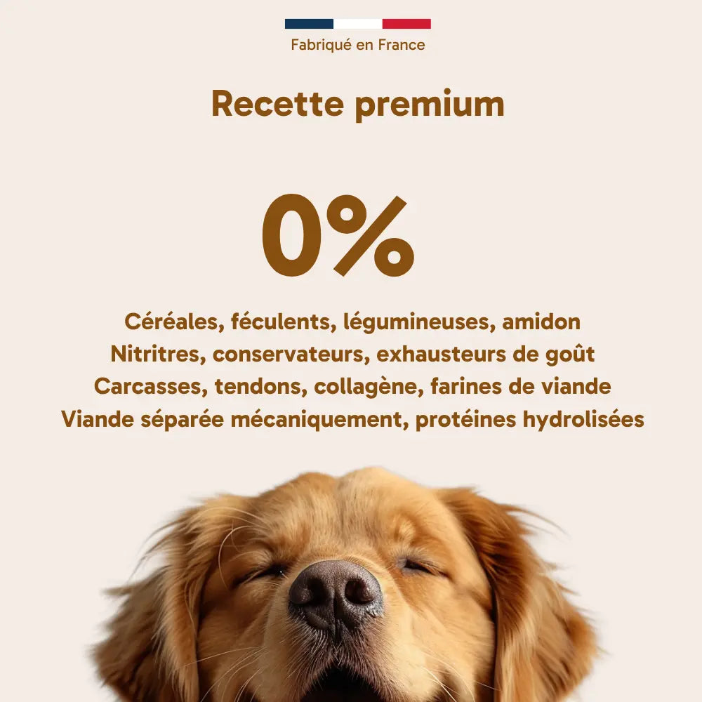 Pâtée pour chien - poulet frais