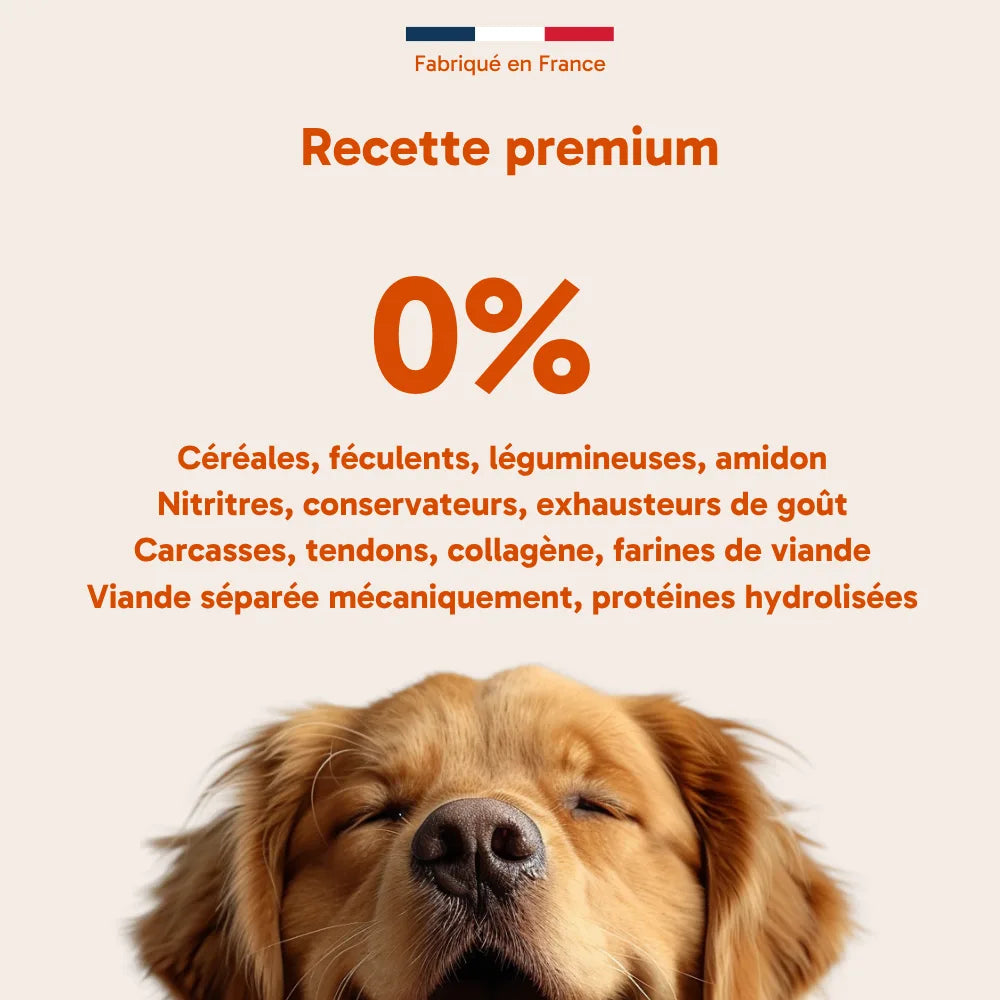 Pâtée pour chien - truite fraiche